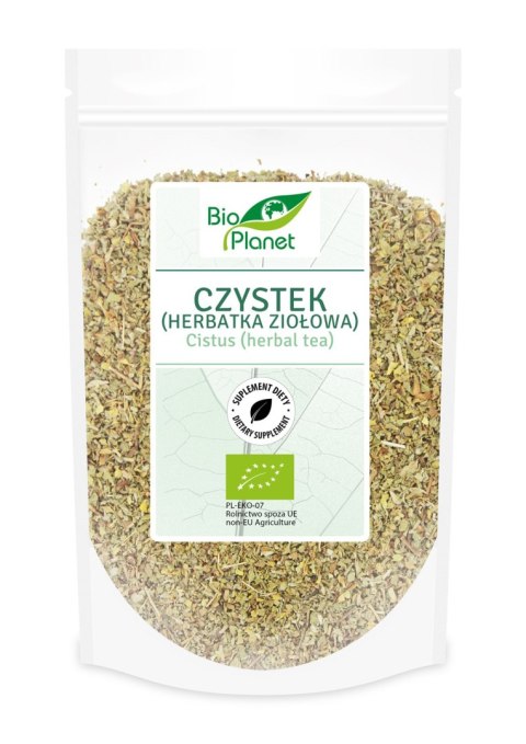 CZYSTEK (HERBATKA ZIOŁOWA) BIO 125 g - BIO PLANET CZYSTEK (HERBATKA ZIOŁOWA) BIO 125 g - BIO PLANET