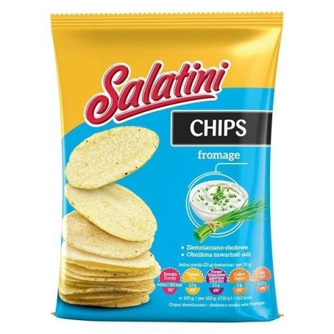 Chipsy o smaku fromage Salatini, 25g Chipsy o smaku fromage Salatini, 25g