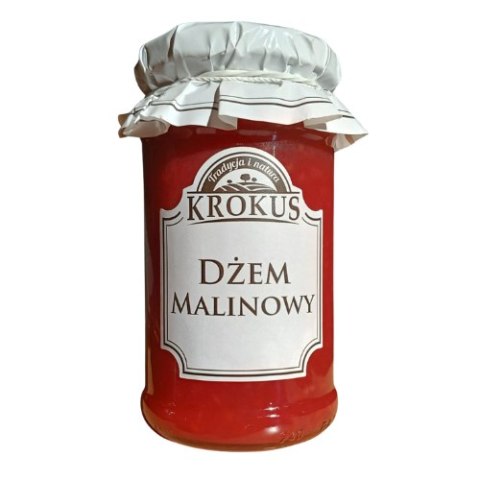 DŻEM MALINOWY O OBNIŻONEJ ZAWARTOŚCI CUKRU 235 g - KROKUS DŻEM MALINOWY O OBNIŻONEJ ZAWARTOŚCI CUKRU 235 g - KROKUS