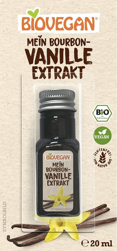 EKSTRAKT Z WANILII BOURBON BEZGLUTENOWY BIO 20 ml - BIOVEGAN EKSTRAKT Z WANILII BOURBON BEZGLUTENOWY BIO 20 ml - BIOVEGAN