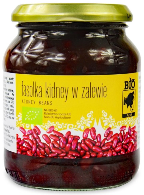 FASOLKA CZERWONA KIDNEY W ZALEWIE BIO 360 g (240 g) (SŁOIK) - BIO PLANET FASOLKA CZERWONA KIDNEY W ZALEWIE BIO 360 g (240 g) (SŁOIK) - BIO PLANET