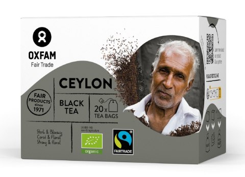HERBATA CZARNA FAIR TRADE BIO (20 x 1,8 g) 36 g - OXFAM HERBATA CZARNA FAIR TRADE BIO (20 x 1,8 g) 36 g - OXFAM