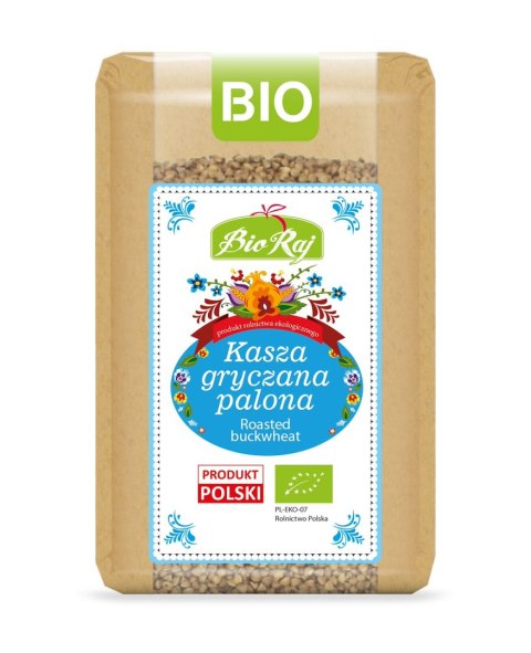 KASZA GRYCZANA PALONA BIO (POLSKA) 500 g - BIO RAJ KASZA GRYCZANA PALONA BIO (POLSKA) 500 g - BIO RAJ