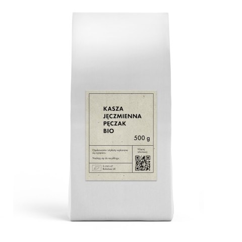 KASZA JĘCZMIENNA PĘCZAK BIO 500 g - THE PLANET