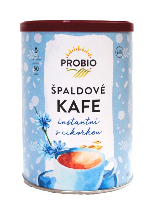 KAWA ZBOŻOWA INSTANT ORKISZOWA Z CYKORIĄ BIO 100 g - PROBIO KAWA ZBOŻOWA INSTANT ORKISZOWA Z CYKORIĄ BIO 100 g - PROBIO