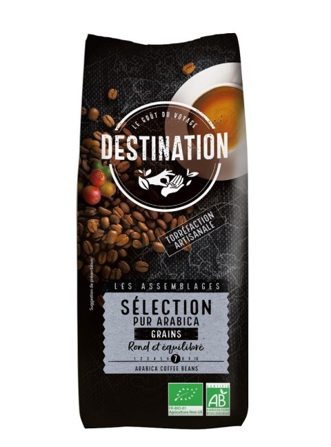 KAWA ZIARNISTA ARABICA 100 % SELECTION BIO 1 kg - DESTINATION KAWA ZIARNISTA ARABICA 100 % SELECTION BIO 1 kg - DESTINATION