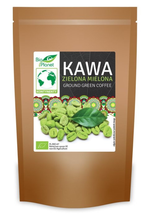 KAWA ZIELONA MIELONA BIO 250 g - BIO PLANET KAWA ZIELONA MIELONA BIO 250 g - BIO PLANET