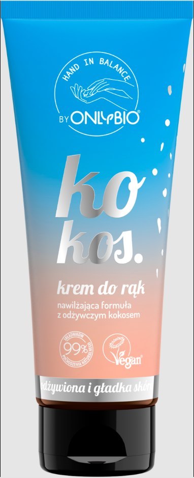KREM DO RĄK KOKOS 50 ml - ONLY BIO (HAND IN BALANCE) KREM DO RĄK KOKOS 50 ml - ONLY BIO (HAND IN BALANCE)