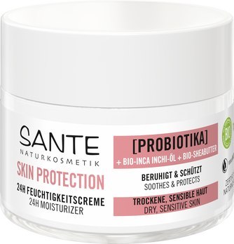 KREM DO TWARZY NA NOC OCHRONNY Z PROBIOTYKAMI, OLEJEM INCHI I MASŁEM SHEA ECO 50 ml - SANTE KREM DO TWARZY NA NOC OCHRONNY Z PROBIOTYKAMI, OLEJEM INCHI I MASŁEM SHEA ECO 50 ml - SANTE