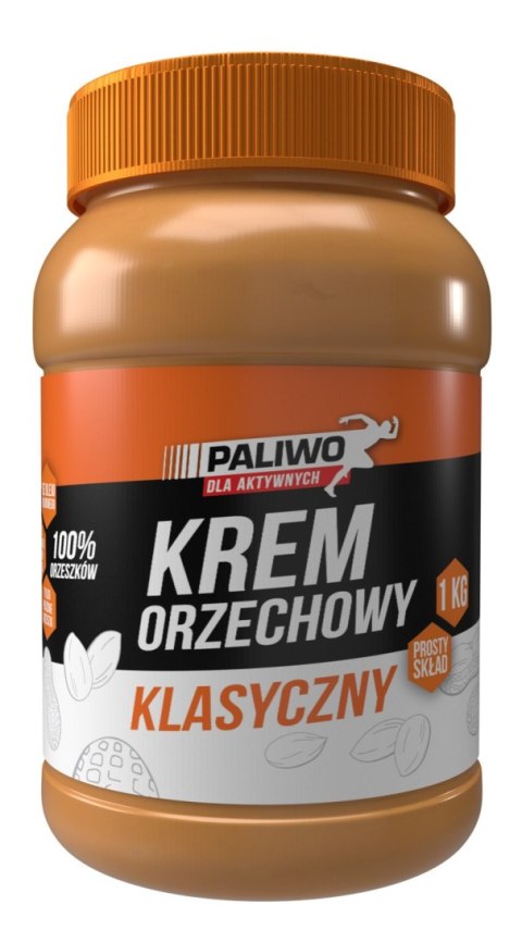 KREM ORZECHOWY KLASYCZNY 100 % BEZ DODATKU SOLI I CUKRÓW 1 kg - PALIWO DLA AKTYWNYCH KREM ORZECHOWY KLASYCZNY 100 % BEZ DODATKU SOLI I CUKRÓW 1 kg - PALIWO DLA AKTYWNYCH
