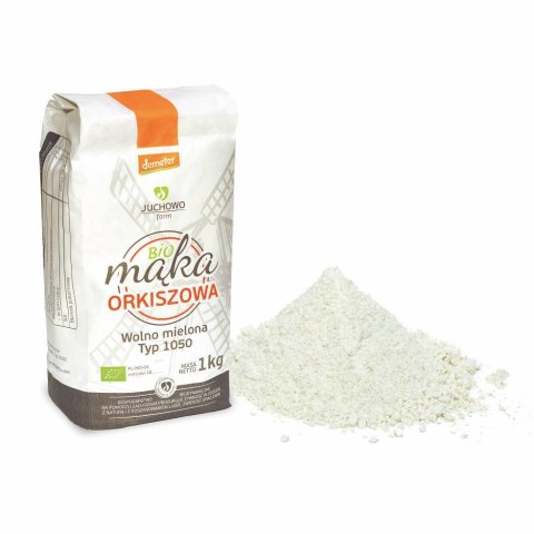 MĄKA ORKISZOWA TYP 1050 DEMETER BIO 1 kg - JUCHOWO MĄKA ORKISZOWA TYP 1050 DEMETER BIO 1 kg - JUCHOWO