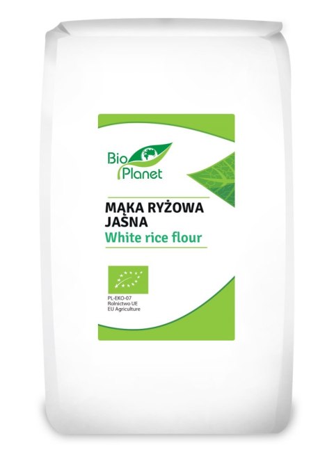 MĄKA RYŻOWA JASNA BIO 1 kg - BIO PLANET MĄKA RYŻOWA JASNA BIO 1 kg - BIO PLANET