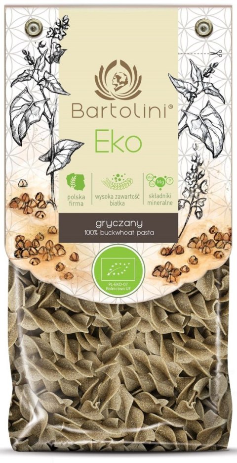 MAKARON (GRYCZANY) DUŻE ŚWIDERKI BIO 250 g - BARTOLINI MAKARON (GRYCZANY) DUŻE ŚWIDERKI BIO 250 g - BARTOLINI