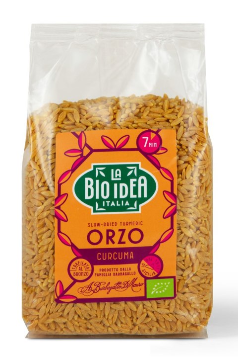 MAKARON (ORZO Z KURKUMĄ I CZARNYM PIEPRZEM) BIO 400 g - LA BIO IDEA MAKARON (ORZO Z KURKUMĄ I CZARNYM PIEPRZEM) BIO 400 g - LA BIO IDEA