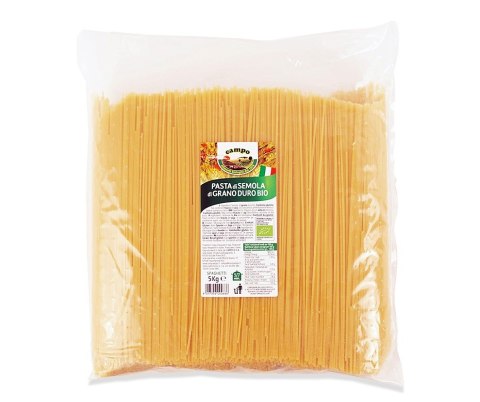 MAKARON (SEMOLINOWY) SPAGHETTI BIO 5 kg - HORECA MAKARON (SEMOLINOWY) SPAGHETTI BIO 5 kg - HORECA