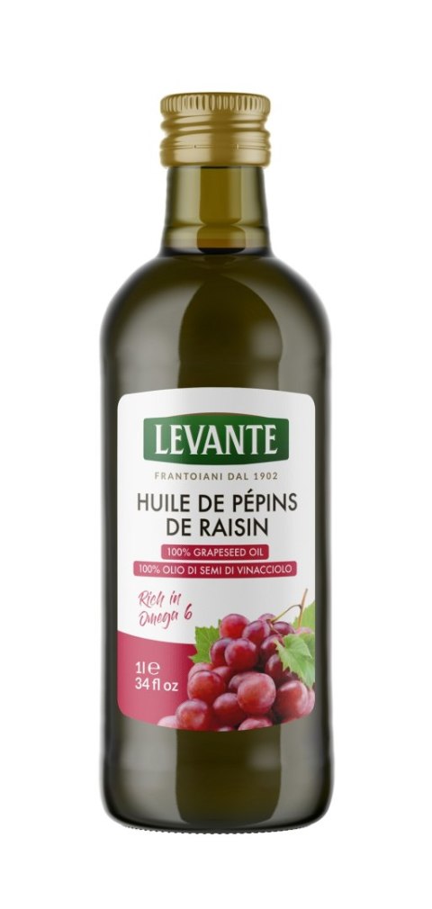 OLEJ Z PESTEK WINOGRON 1 L - LEVANTE OLEJ Z PESTEK WINOGRON 1 L - LEVANTE
