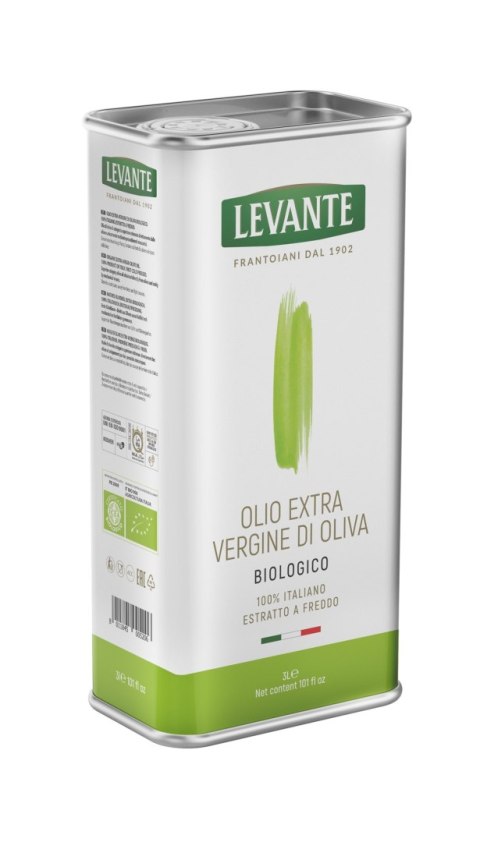 OLIWA Z OLIWEK EXTRA VIRGIN BIO 3 L - LEVANTE OLIWA Z OLIWEK EXTRA VIRGIN BIO 3 L - LEVANTE