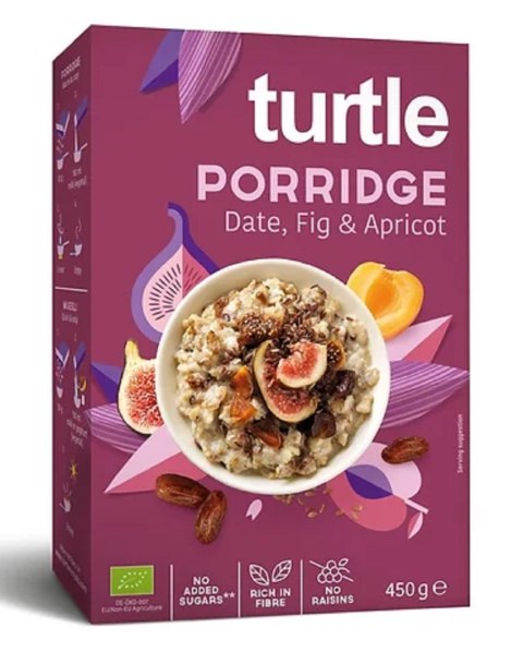 OWSIANKA Z SUSZONYMI OWOCAMI BIO 450 g - TURTLE OWSIANKA Z SUSZONYMI OWOCAMI BIO 450 g - TURTLE