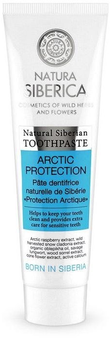PASTA DO ZĘBÓW ARKTYCZNA OCHRONA BEZ FLUORU ECO 100 g - NATURA SIBERICA PASTA DO ZĘBÓW ARKTYCZNA OCHRONA BEZ FLUORU ECO 100 g - NATURA SIBERICA