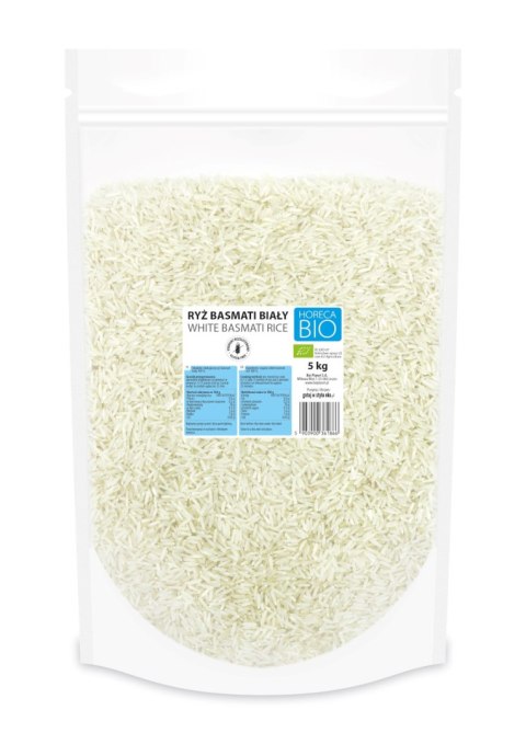 RYŻ BASMATI BIAŁY BEZGLUTENOWY BIO 5 kg - HORECA (BIO PLANET) RYŻ BASMATI BIAŁY BEZGLUTENOWY BIO 5 kg - HORECA (BIO PLANET)