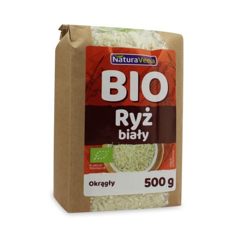 RYŻ BIAŁY OKRĄGŁY BIO 500 g - NATURAVENA RYŻ BIAŁY OKRĄGŁY BIO 500 g - NATURAVENA