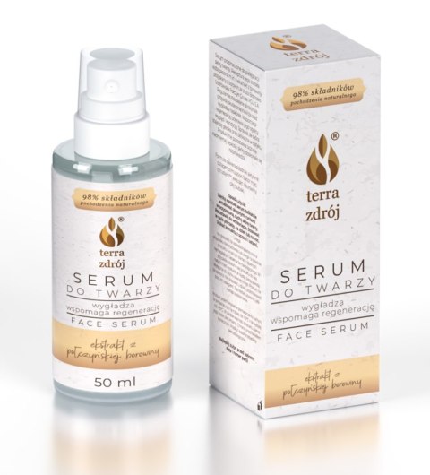 SERUM DO TWARZY WYGŁADZAJĄCO - REGENERUJĄCY 50 ml - TERRA ZDRÓJ (SERIA BOROWINOWA) SERUM DO TWARZY WYGŁADZAJĄCO - REGENERUJĄCY 50 ml - TERRA ZDRÓJ (SERIA BOROWINOWA)