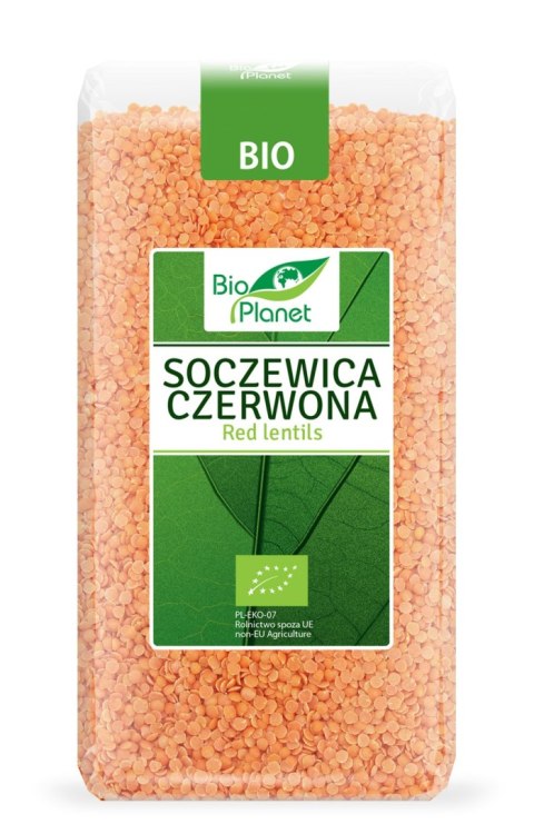 SOCZEWICA CZERWONA BIO 500 g - BIO PLANET SOCZEWICA CZERWONA BIO 500 g - BIO PLANET
