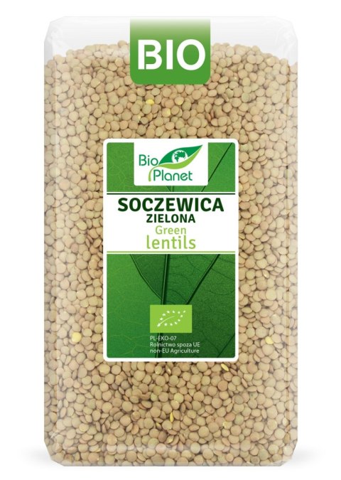 SOCZEWICA ZIELONA BIO 1 kg - BIO PLANET SOCZEWICA ZIELONA BIO 1 kg - BIO PLANET