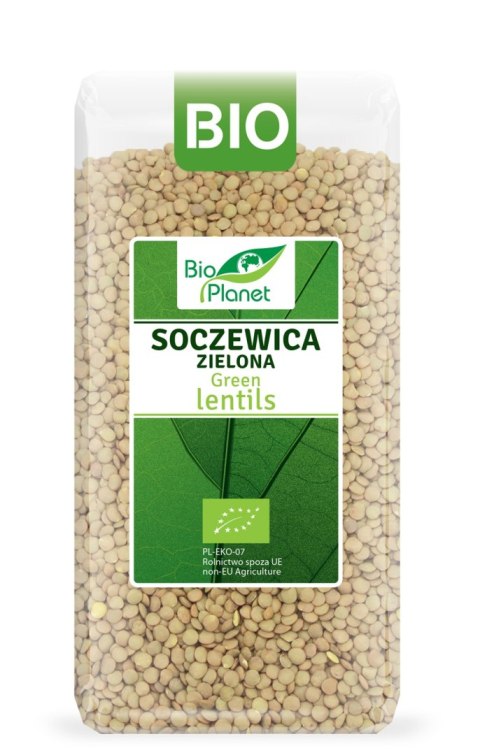 SOCZEWICA ZIELONA BIO 400 g - BIO PLANET SOCZEWICA ZIELONA BIO 400 g - BIO PLANET