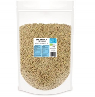 SOCZEWICA ZIELONA BIO 5 kg - HORECA (BIO PLANET)