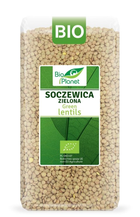 SOCZEWICA ZIELONA BIO 500 g - BIO PLANET SOCZEWICA ZIELONA BIO 500 g - BIO PLANET