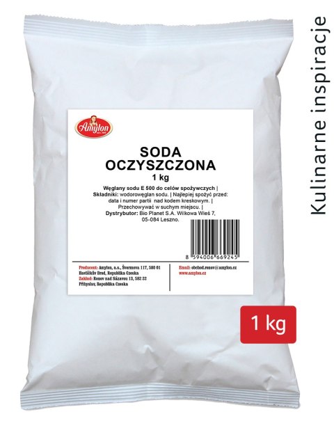 SODA OCZYSZCZONA 1 kg - AMYLON SODA OCZYSZCZONA 1 kg - AMYLON