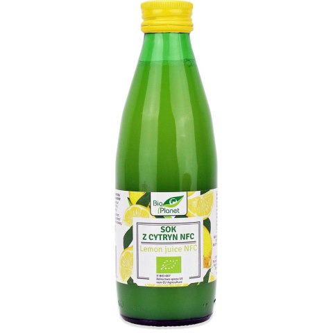 SOK Z CYTRYN NFC 100 % BIO 250 ml - BIO PLANET SOK Z CYTRYN NFC 100 % BIO 250 ml - BIO PLANET