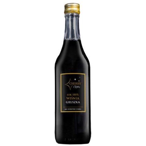 Sok wiśniowo - gruszkowy 100% Cherry Gifts, 480ml Sok wiśniowo - gruszkowy 100% Cherry Gifts, 480ml