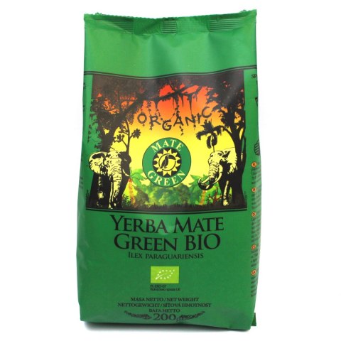 YERBA MATE GREEN BIO 200 g - ORGANIC MATE GREEN YERBA MATE GREEN BIO 200 g - ORGANIC MATE GREEN