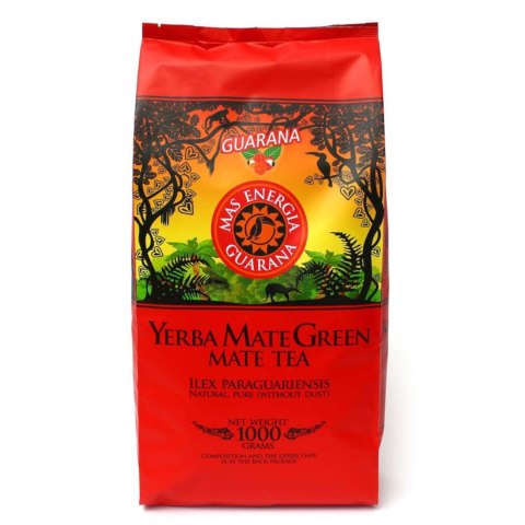 YERBA MATE GREEN MAS ENERGIA GUARANA 1 kg - MATE GREEN YERBA MATE GREEN MAS ENERGIA GUARANA 1 kg - MATE GREEN