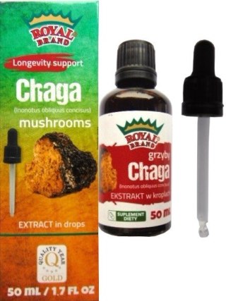 EKSTRAKT Z GRZYBÓW CHAGA 50 ml - ROYAL BRAND