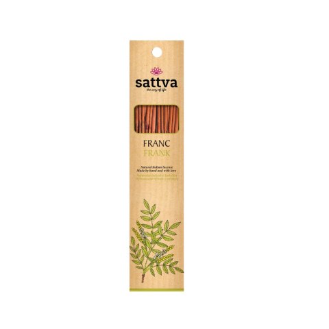 KADZIDŁO INDYJSKIE FRANK (15 szt.) 30 g - SATTVA (WELLNESS) KADZIDŁO INDYJSKIE FRANK (15 szt.) 30 g - SATTVA (WELLNESS)