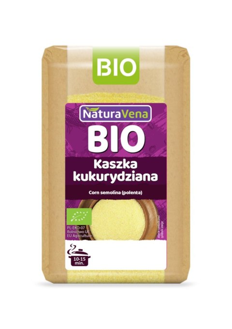 KASZKA KUKURYDZIANA BIO 400 g - NATURAVENA KASZKA KUKURYDZIANA BIO 400 g - NATURAVENA