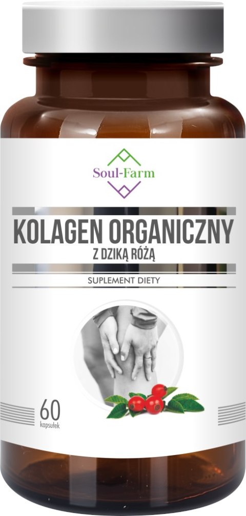 KOLAGEN MORSKI Z DZIKĄ RÓŻĄ 60 KAPSUŁEK - SOUL FARM KOLAGEN MORSKI Z DZIKĄ RÓŻĄ 60 KAPSUŁEK - SOUL FARM