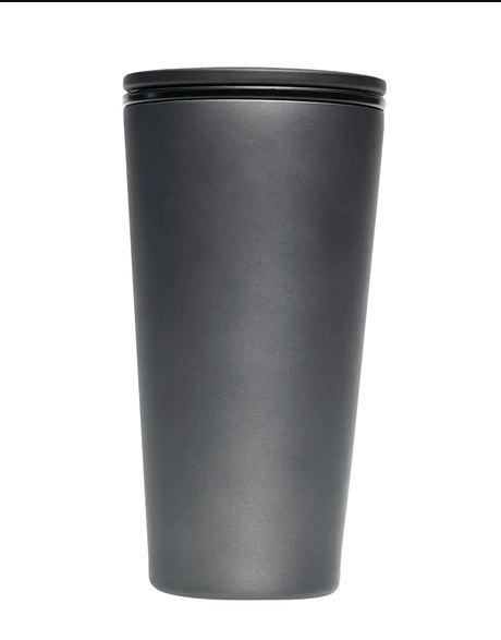 KUBEK SLIDE ZE STALI NIERDZEWNEJ ANTRACYT 420 ml - CHIC-MIC KUBEK SLIDE ZE STALI NIERDZEWNEJ ANTRACYT 420 ml - CHIC-MIC
