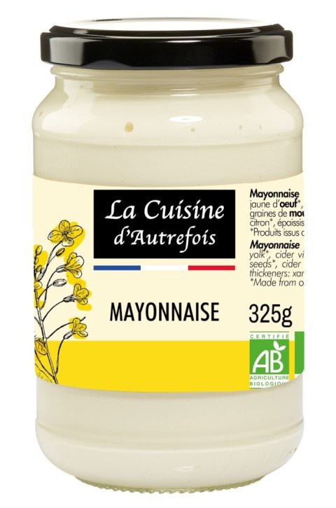 MAJONEZ JAJECZNY BIO 325 g - LA CUISINE D AUTREFOIS MAJONEZ JAJECZNY BIO 325 g - LA CUISINE D AUTREFOIS