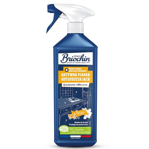 PIANKA ODTŁUSZCZAJĄCA POMARAŃCZOWA W SPRAYU ECO 750 ml - BRIOCHIN PIANKA ODTŁUSZCZAJĄCA POMARAŃCZOWA W SPRAYU ECO 750 ml - BRIOCHIN