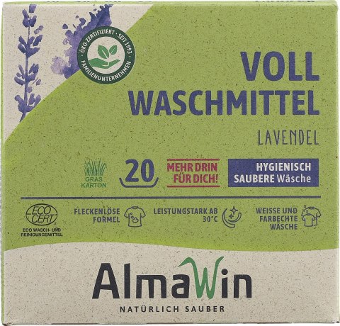 PROSZEK DO PRANIA UNIWERSALNY LAWENDOWY ECO 1,08 kg (20 PRAŃ) - ALMAWIN PROSZEK DO PRANIA UNIWERSALNY LAWENDOWY ECO 1,08 kg (20 PRAŃ) - ALMAWIN