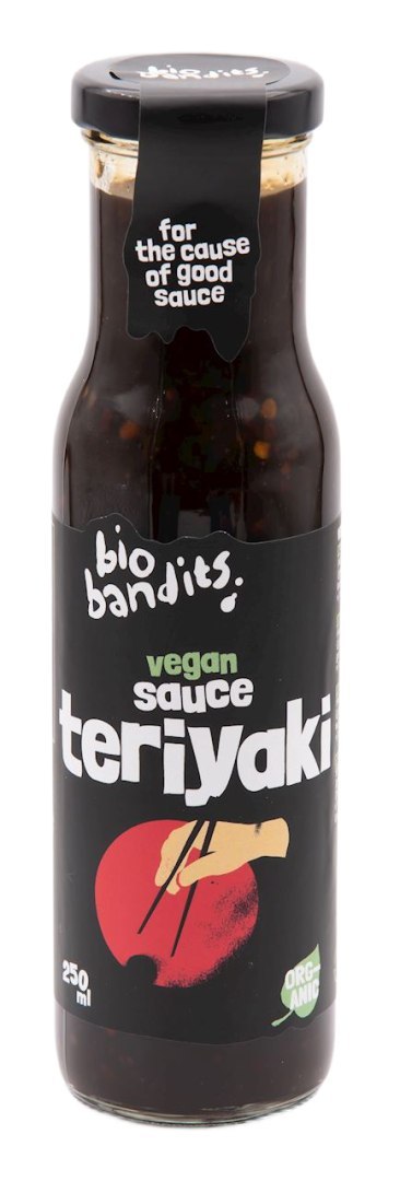 SOS SOJOWY SŁODKI TERIYAKI BIO 250 ml - BIO BANDITS SOS SOJOWY SŁODKI TERIYAKI BIO 250 ml - BIO BANDITS