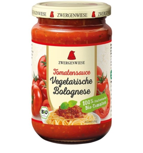 SOS WEGAŃSKI BOLOGNESE BEZGLUTENOWY BIO 340 ml - ZWERGENWIESE SOS WEGAŃSKI BOLOGNESE BEZGLUTENOWY BIO 340 ml - ZWERGENWIESE