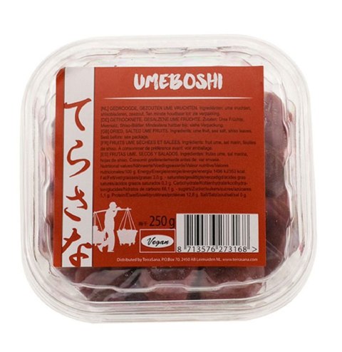 UMEBOSHI (MORELE JAPOŃSKIE KISZONE) 250 g - TERRASANA UMEBOSHI (MORELE JAPOŃSKIE KISZONE) 250 g - TERRASANA
