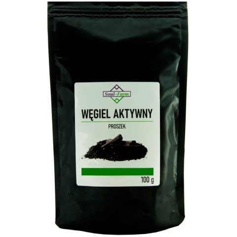 WĘGIEL AKTYWNY PROSZEK 100 g - SOUL FARM WĘGIEL AKTYWNY PROSZEK 100 g - SOUL FARM